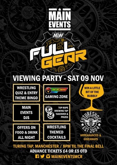 Main Events / AEW Full Gear Party